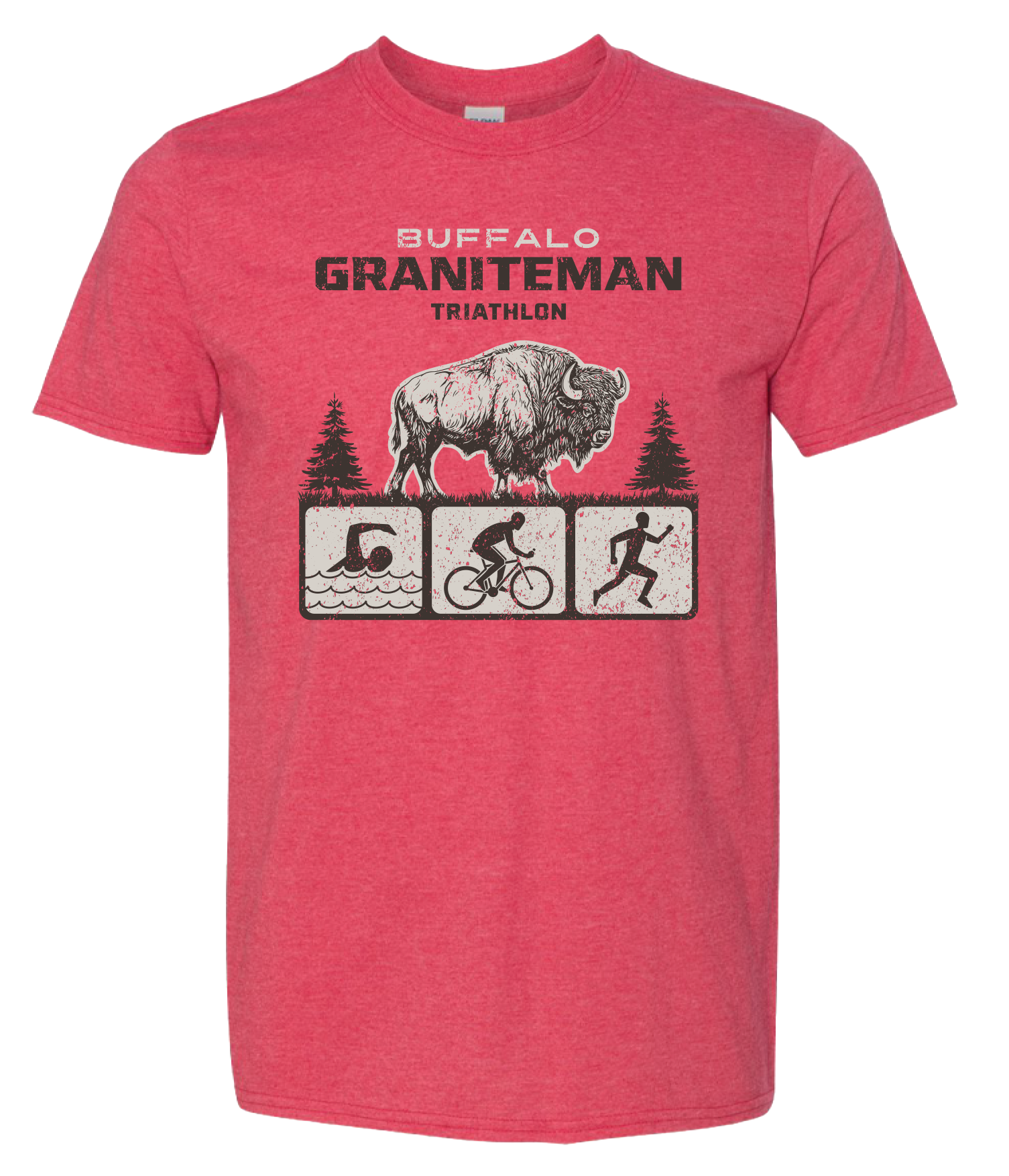 Buffalo Graniteman Triathlon T-Shirt