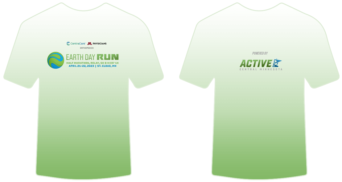 Earth Day Run t-shirt